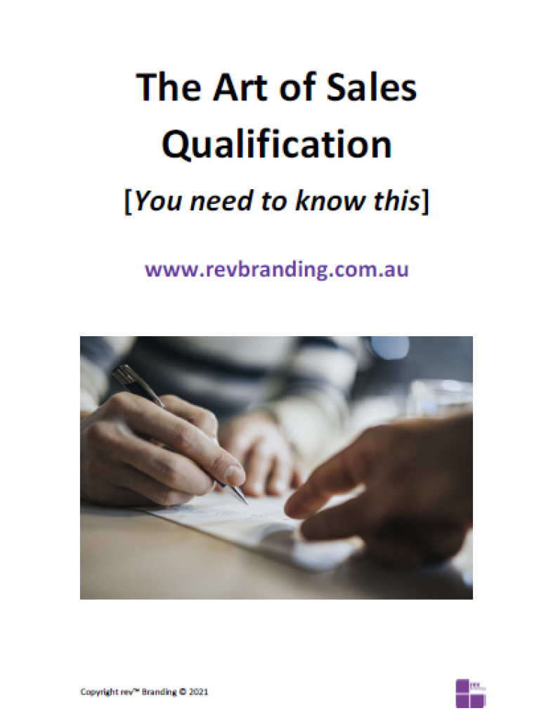 Art of Sales Qualification Free Download