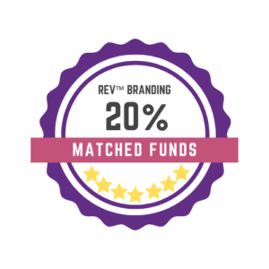 rev Branding 20% Matched Funds Credit